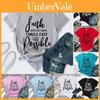 Stilvolles Und Bequemes Damen Sommer Mode Christliches T-Shirt Lässig Übergröße