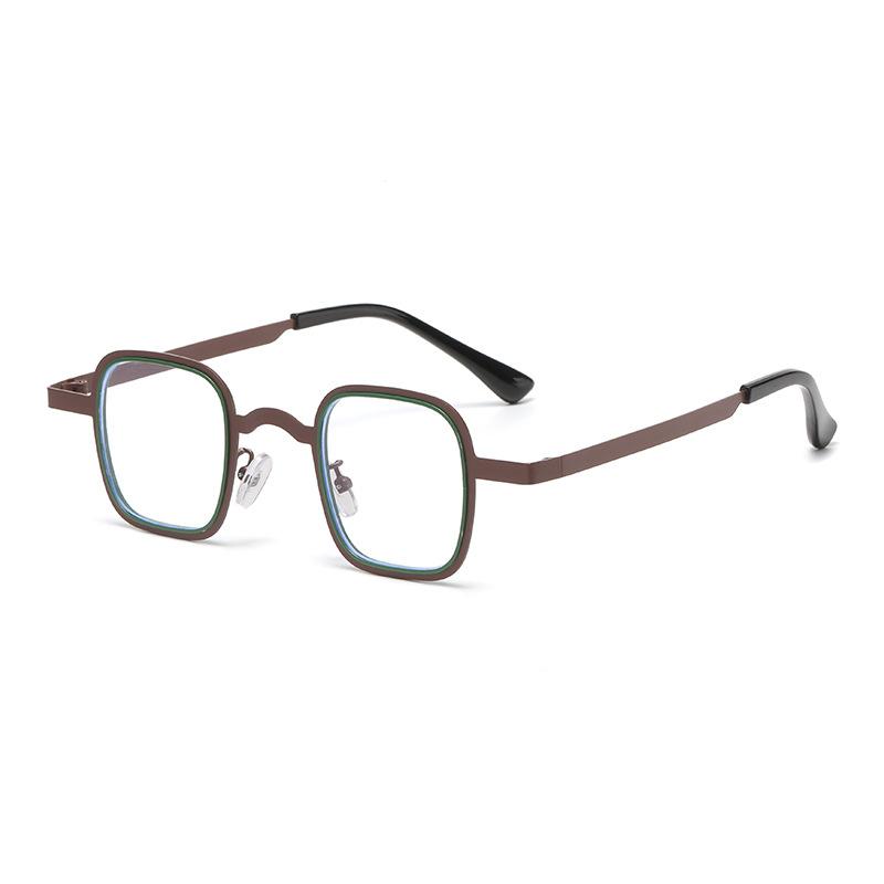 

Модные солнцезащитные очки Металлические очки с защитой от синего света Очки с защитой от синего света Солнцезащитные очки с металлической оправой из смолы для мужчин Унисекс для женщин