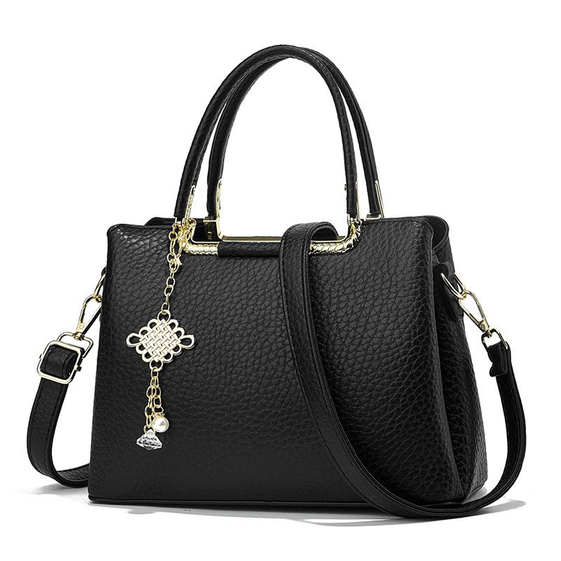 New Bag Women's Texture 2025 Fashion Handbag One Shoulder Oblique Span Bag Women