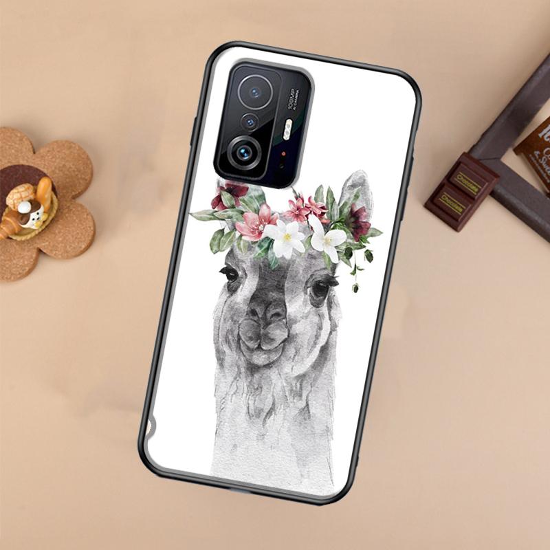 Lama Llama Alpaca Case For Xiaomi POCO X7 Pro X3 X5 X6 F3 F5 F6 M6 Pro 11T 12T 13T 14T Pro 13 14 Ultra Cover