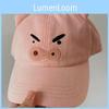 Trendy Unisex Chubby Pig Baseball Hat Ideal For Students And Fashion Enthusiasts