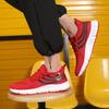 Men Casual Sport Shoes Breathable Lightweight Sneakers Outdoor Mesh Red Running Shoes Athletic Jogging Tenis Walking Shoes