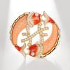 Handmade Enamel Koi Brooch New Year'S Gift Corsage Clothing Jewelry