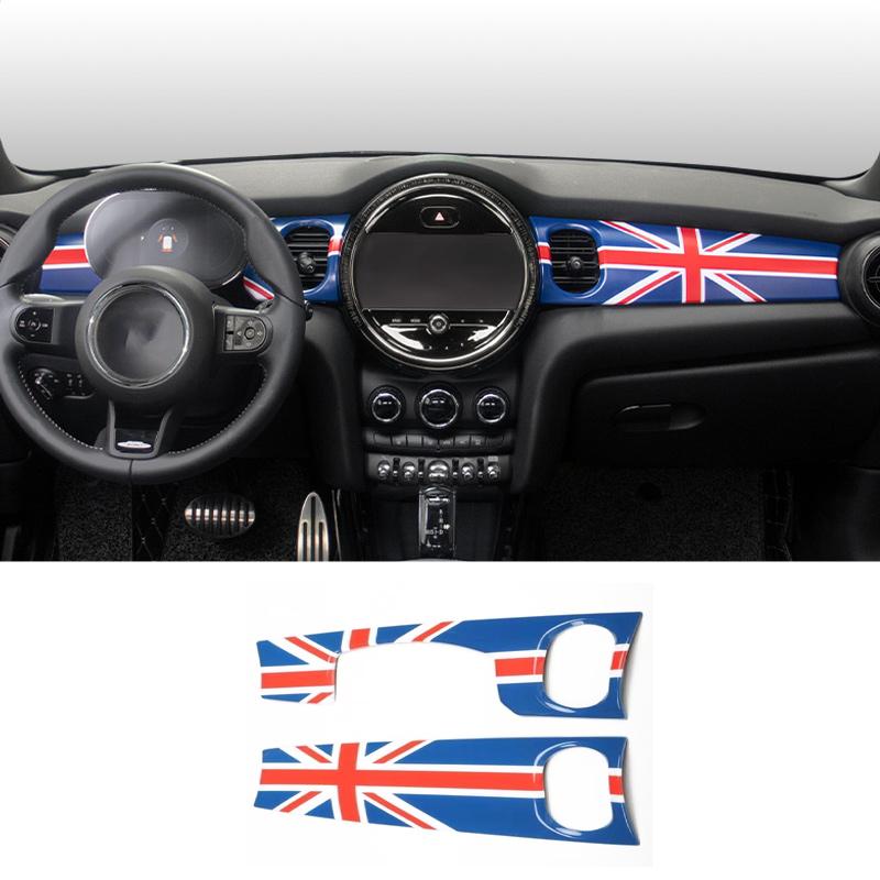 L/ RHD For MINI Cooper F55 F56 F57 -2025 Car Dashboard Cover Center Control Console Panel Trim Decoration strip Accessories