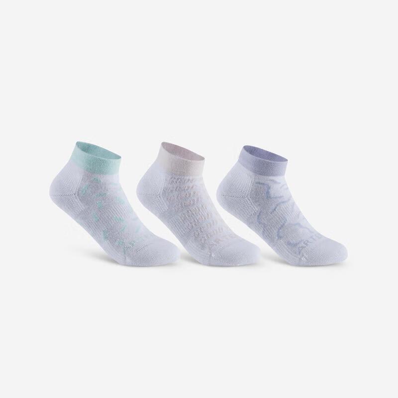 

Decathlon Youth RS160 Badminton & Tennis Socks (3 Pairs) 27-30
