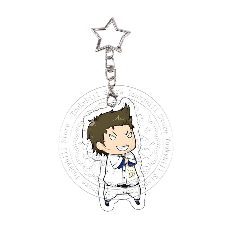 40 Styles Ace of Diamond Acrylic Keychain Chibi Cartoon Characters Eijun Sawamura Kazuya Miyuki Satoru Furuya Backpack Charm