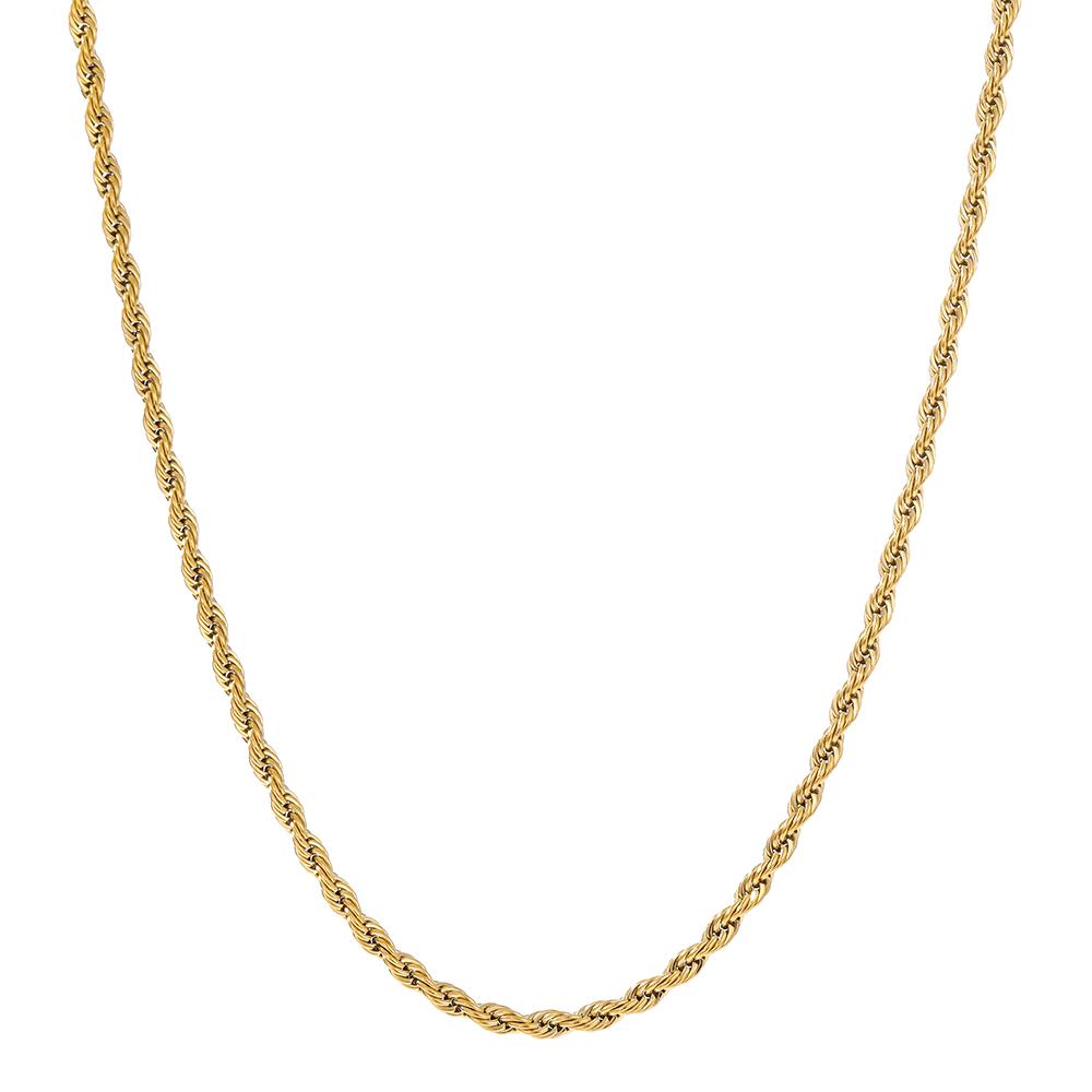 Tough Guy Necklace Simple Cold Air Sweater Chain Fashion Charm Necklace Street Band Motorcycle Necklace Twist Ring Necklace Men's Charm Sweater Chain