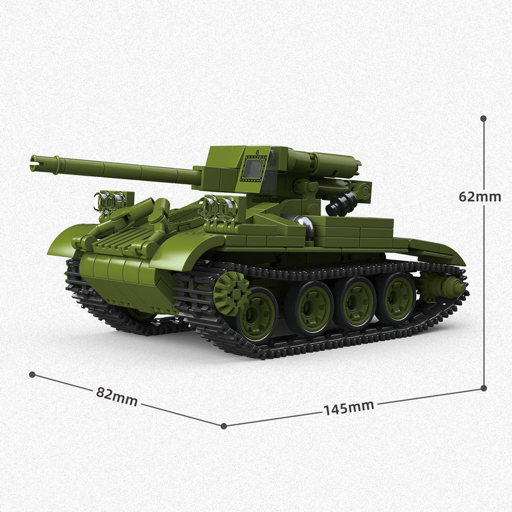 Military War Series WW1 World War I Building Blocks Set Heavy Tank Armored Vehicle Model DIY Kids Toys Boy Birthday Gift