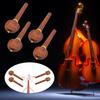4Pcs/set Mahogany Cello Pegs Cello Part Tuning Pegs Cello Pegs Tuners Cello Pegs Drop Cello Shafts Handle for Cello