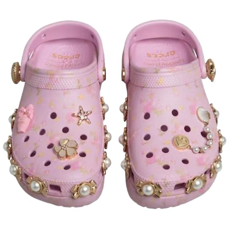 Crocs Classic Platform Clog Clogs Women's Ballet Pink 212788-6GD