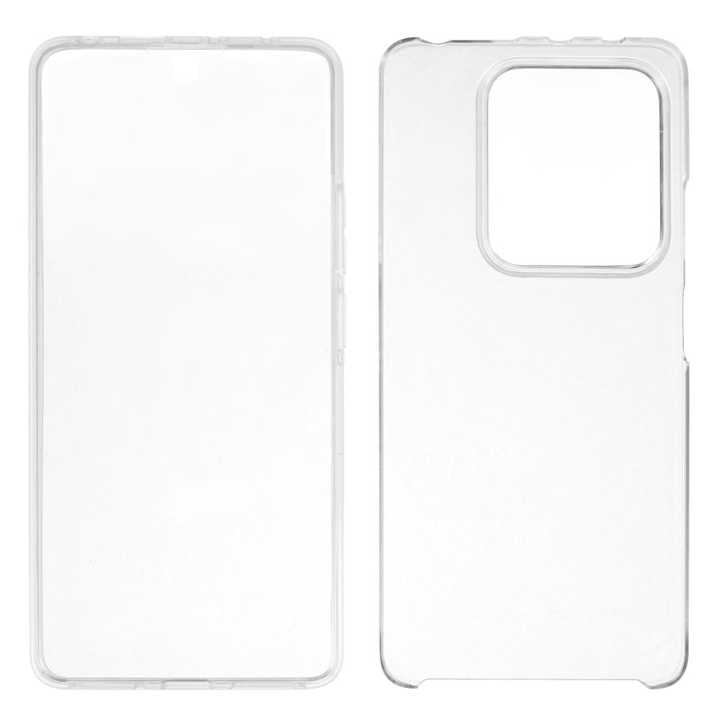 Clear Case for Xiaomi Redmi Note 14S 4G/Note 13 Pro 4G TPU Frame Acrylic Back Phone Cover with PET Film