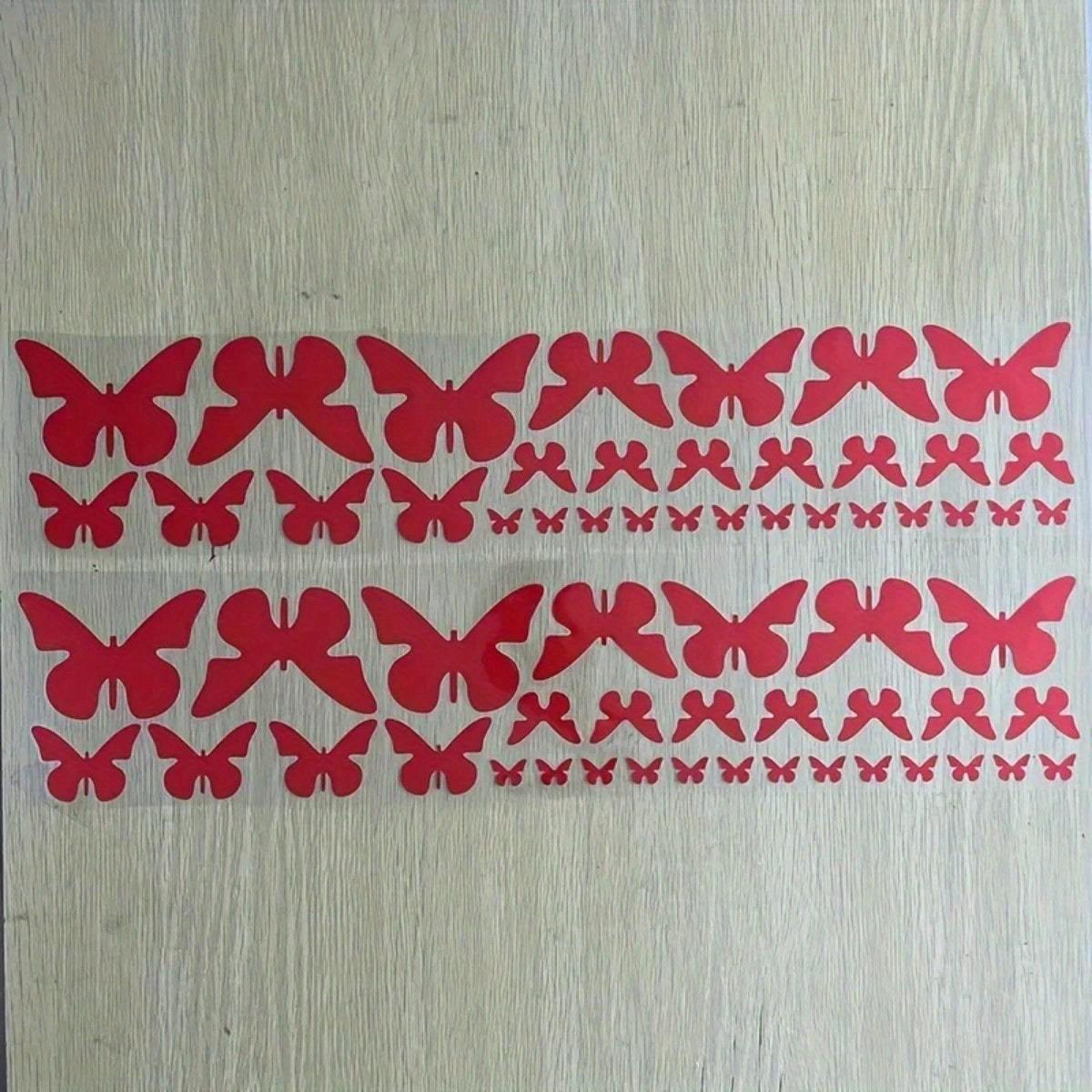 

62 шт. Милые Красивые Наклейки на Бок Автомобиля для Автомобиля, Мотоцикла, Ноутбука, Окна, Шлема, Стены, Скейтборда и многого другого one-size красный