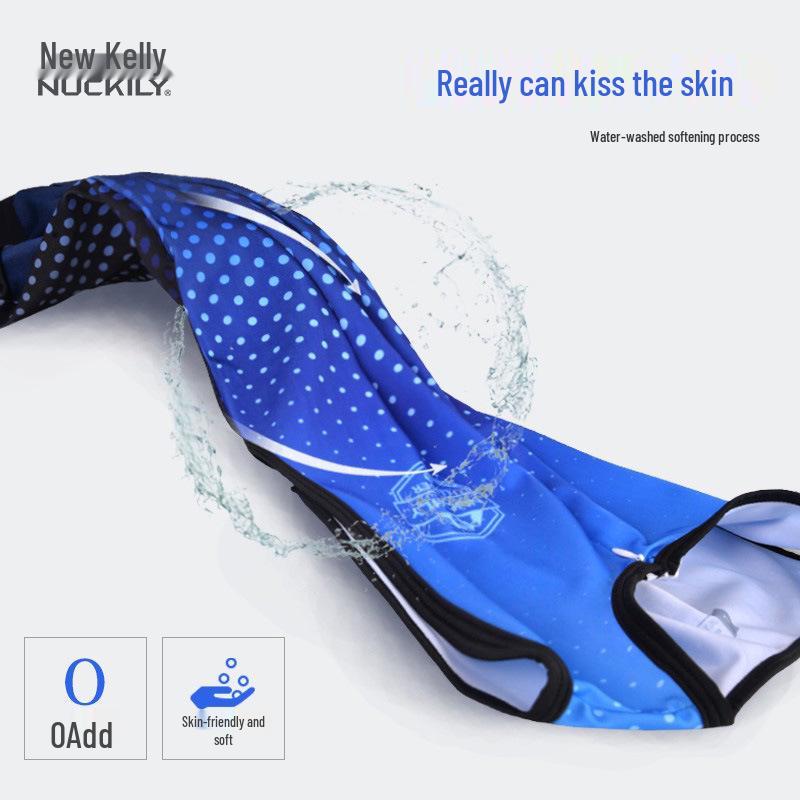 Costum de Triathlon fără Mâneci pentru Bărbați NUCKILY - Body pentru Ciclism, Alergare, Înot