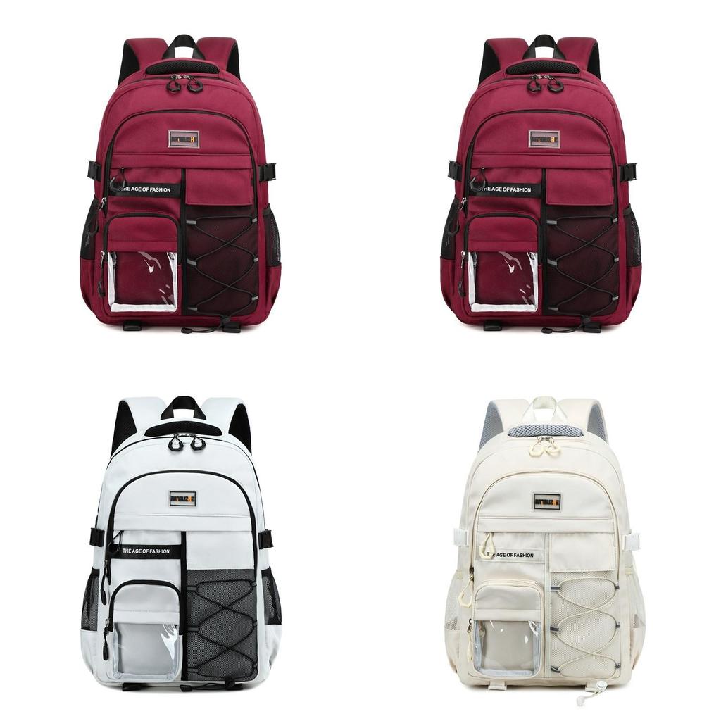 External Trade Large Capacity Travel Backpack With Nylon For School Students