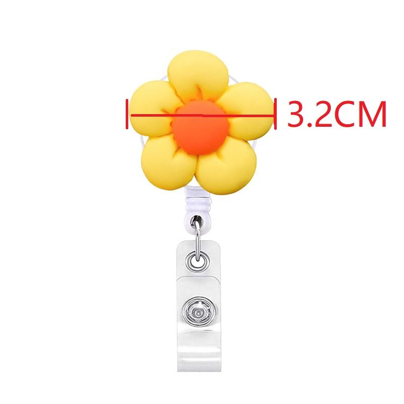 Badge Reel Badge Roulette Holder Retractable Id Pendant Id Holder Retractable Portagafetes Medical Badge HZ02