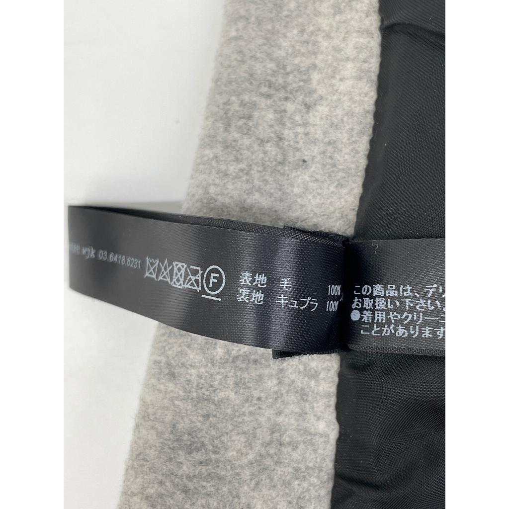 WJK Grey 1817 WI77s Fine Wool Chester Coat Coat M Light grayUsed