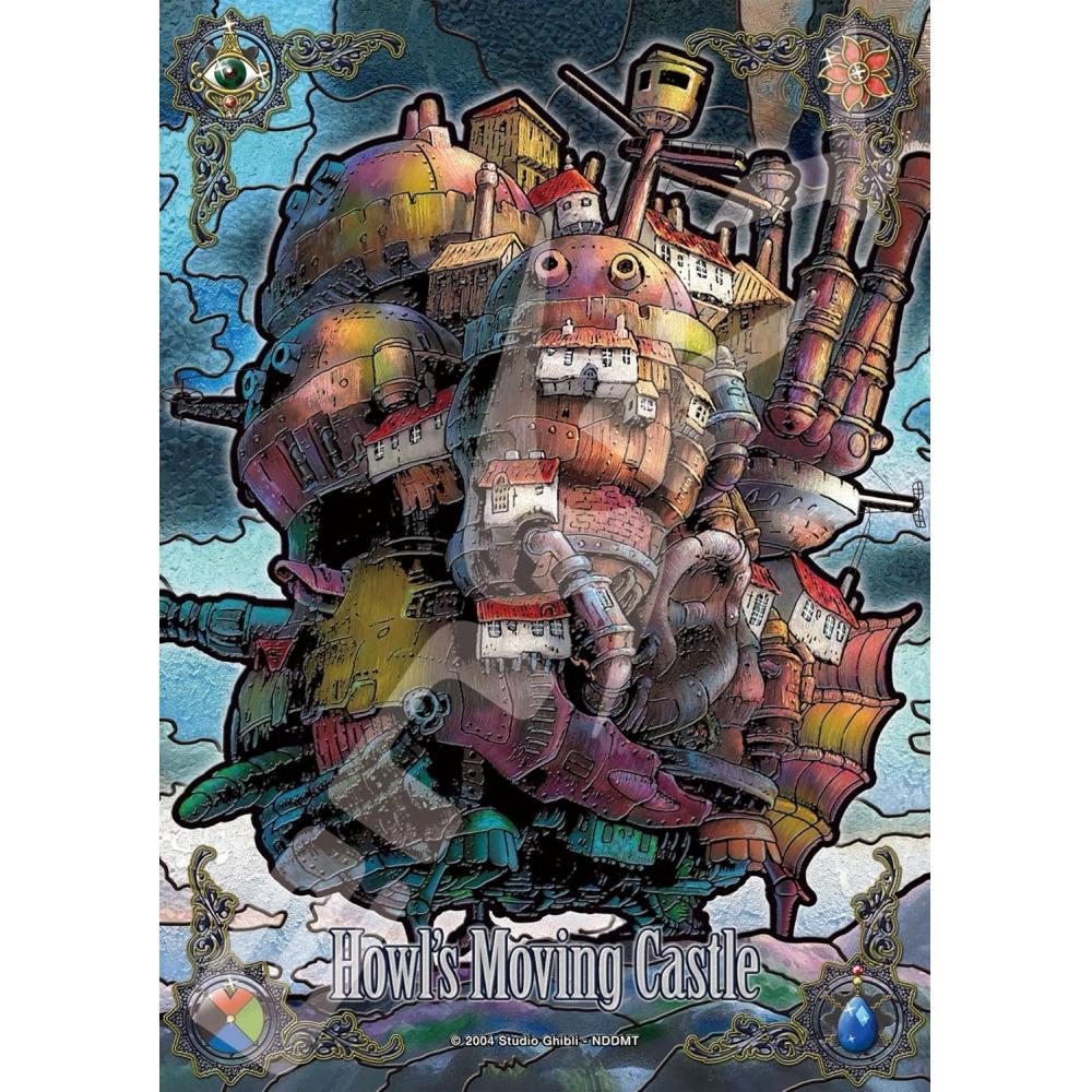 EnSky Howl S Moving caStle Art cryStal jigSaw 208 Piece Evening caStle