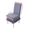 Dining Chair Covers with Skirt, Chair Covers for Dining Room, Durable Washable High Elastic Stretchable, Easy Fit Universal Furniture Protector