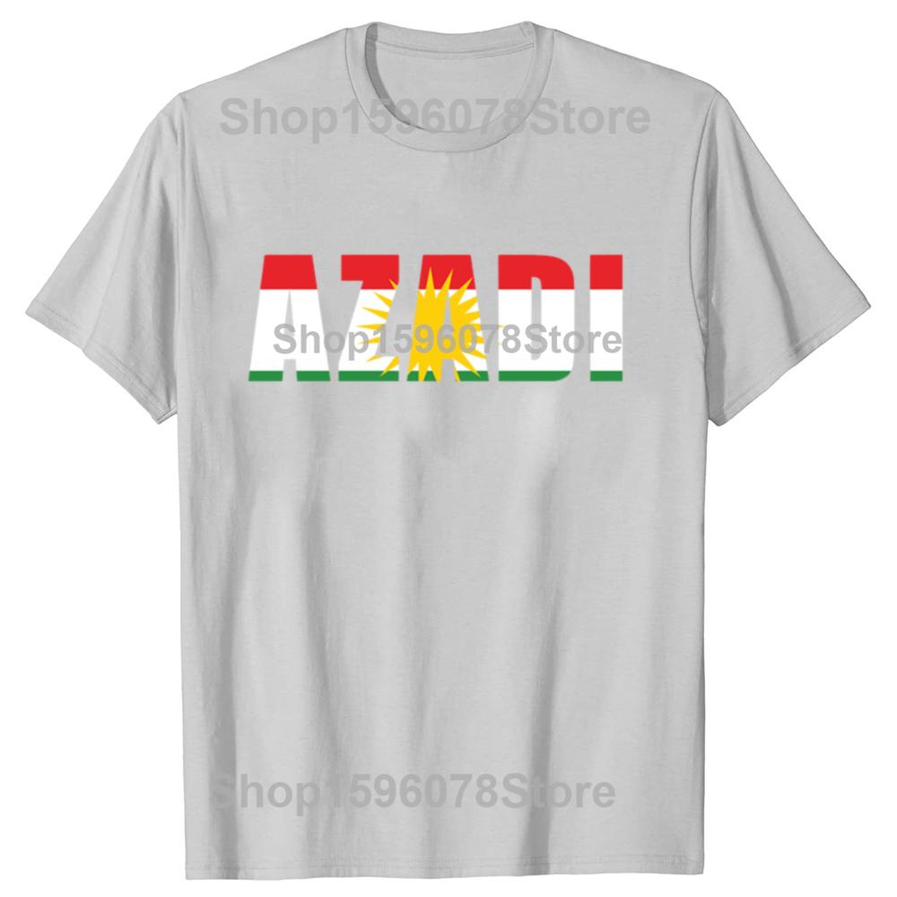 Funny Kurdistan Kurdish flag Kurds Graphic T Shirts Men Cotton Funny Humor Streetwear Tee Shirt Short Sleeve Unisex Clothing