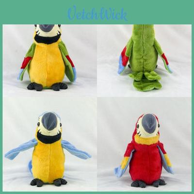 Electric Talking Plush Parrot Toy- Learn To Speak And Flap The Wings- Ideal Children's Gift