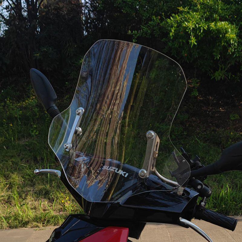 E5G Suitable for Suzuki UY125 Motorcycle Scooter Windshield Glass Front Shield