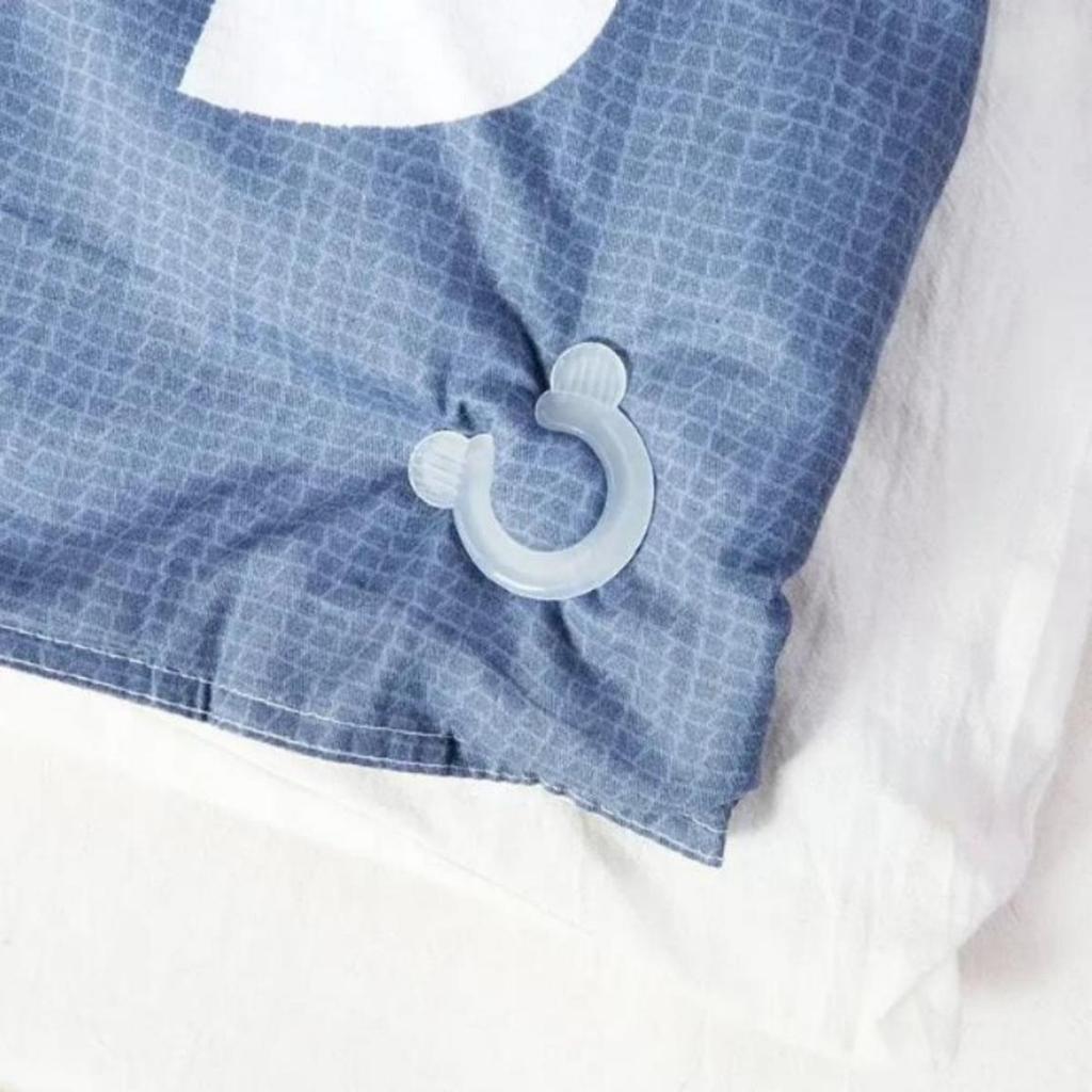Comfortable Quilt Clip Portable Blanket Sheet Accessories Fastener Clip Plastic Bed Down Quilt Rack Durable