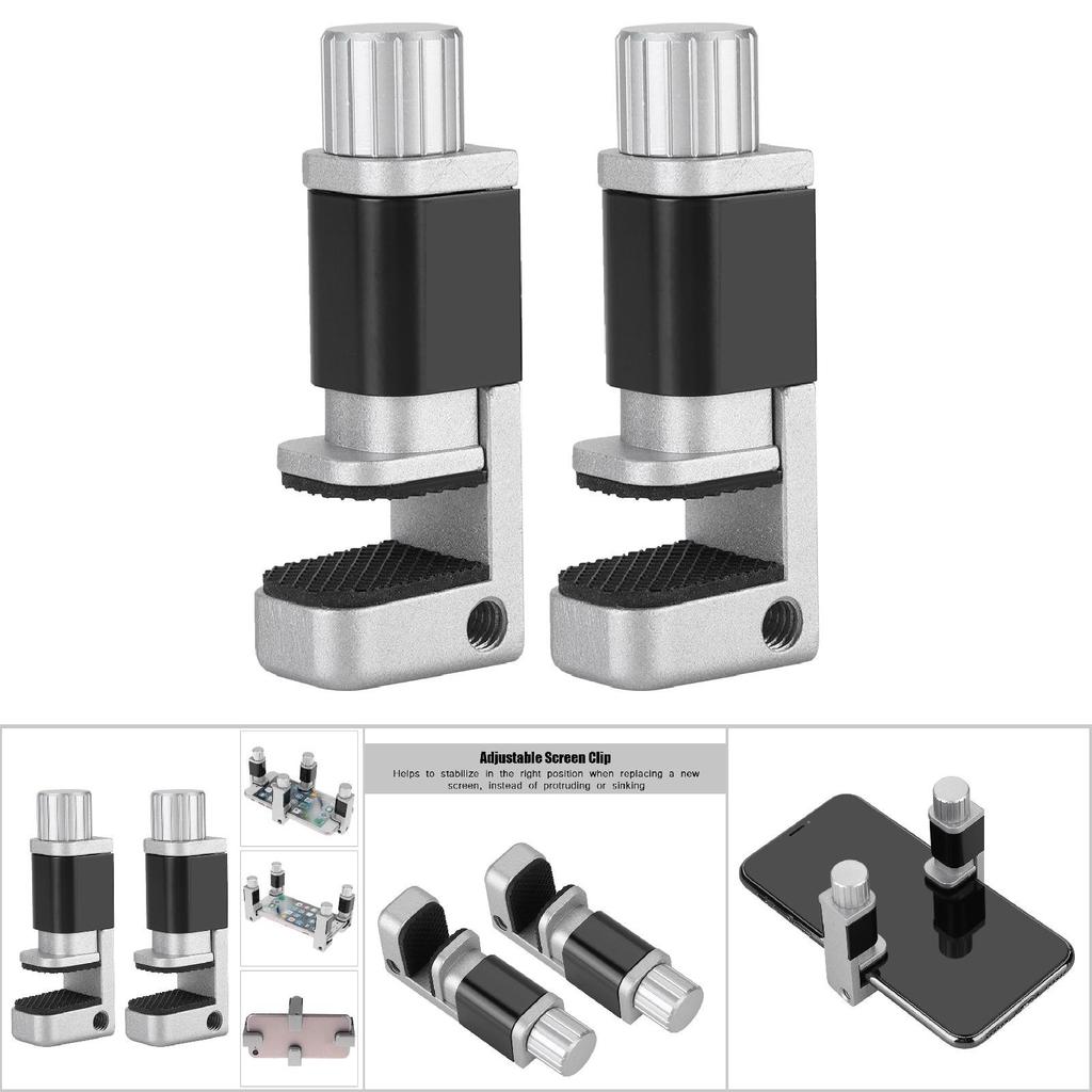 2Pcs Adjustable Clip Fixture LCD Screen Fastening Securing Clip Clamp Phone Tablet Repair Tool
