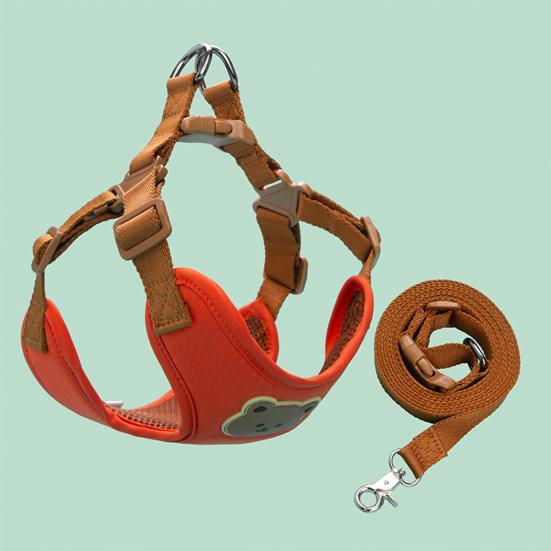 Dog Harness And Leash Set No Pull Adjustable Dog Vest Harness with Leash for Small Medium Large Dogs