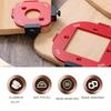 Aluminum Router Corner Jigs Set R10-R50 Precisions Woodworking Corner Templates Easy to Use