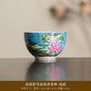Guochao enamel color master cup single personal special tea cup home living room office tea cup ceramic tea set