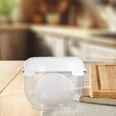 Vegetable Bowl Kneading with Lid Portable Multifunctional Egg Beating Basin Condiments for