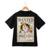 One Piece Luffy Wanted Poster T-Shirt Anime Manga Unisex Tee Gift for Anime Fans