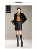 2025 Brand Korean Style A-Line Leather Skirt - Autumn/Winter Slimming, Comfortable, Hip-Hugging, Versatile, Fashionable.