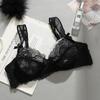 Lenjerie de corp sutien push-up cu dantelă pentru femei Sexy Sutien moale cu armătură Ultrafin Confortabil Respirabil Sutien