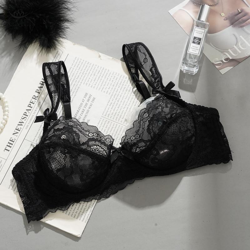 Lenjerie de corp sutien push-up cu dantelă pentru femei Sexy Sutien moale cu armătură Ultrafin Confortabil Respirabil Sutien