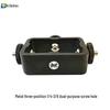 Metal Camera Phone Stand for Live Streaming with Adjustable Three-Position Bracket and 1/4 3/8 Screw Holes