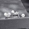 Barbie earrings Moissanite five-pointed star, original and high-quality temperament, ins style love confession, 925 silver shell beads ZJYES-YS-032