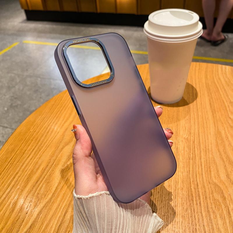 Shockproof Metal Camera Frame Case For Iphone 14 Pro Max 13 12 Pro Max Armor Matte Transparent Back Cover For Iphone 14 Cases