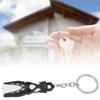 PVC   Diving Theme Key   Unique Short Flipper Shape Keychain Fin Key  Gift