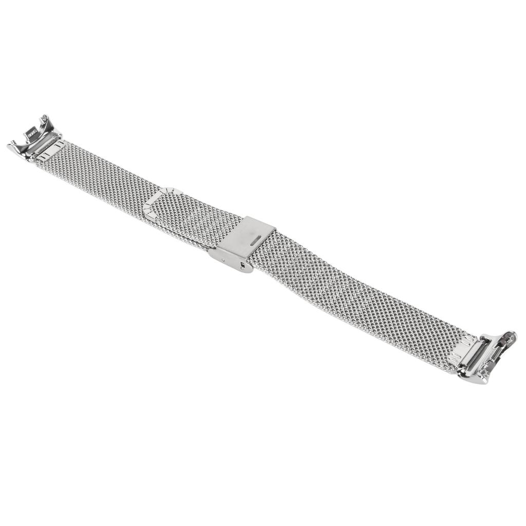 Adjustable Replacement Watch Strap Breathable Folding Clasp Quick Release Stainless Steel Watch Band for Mi Band 8