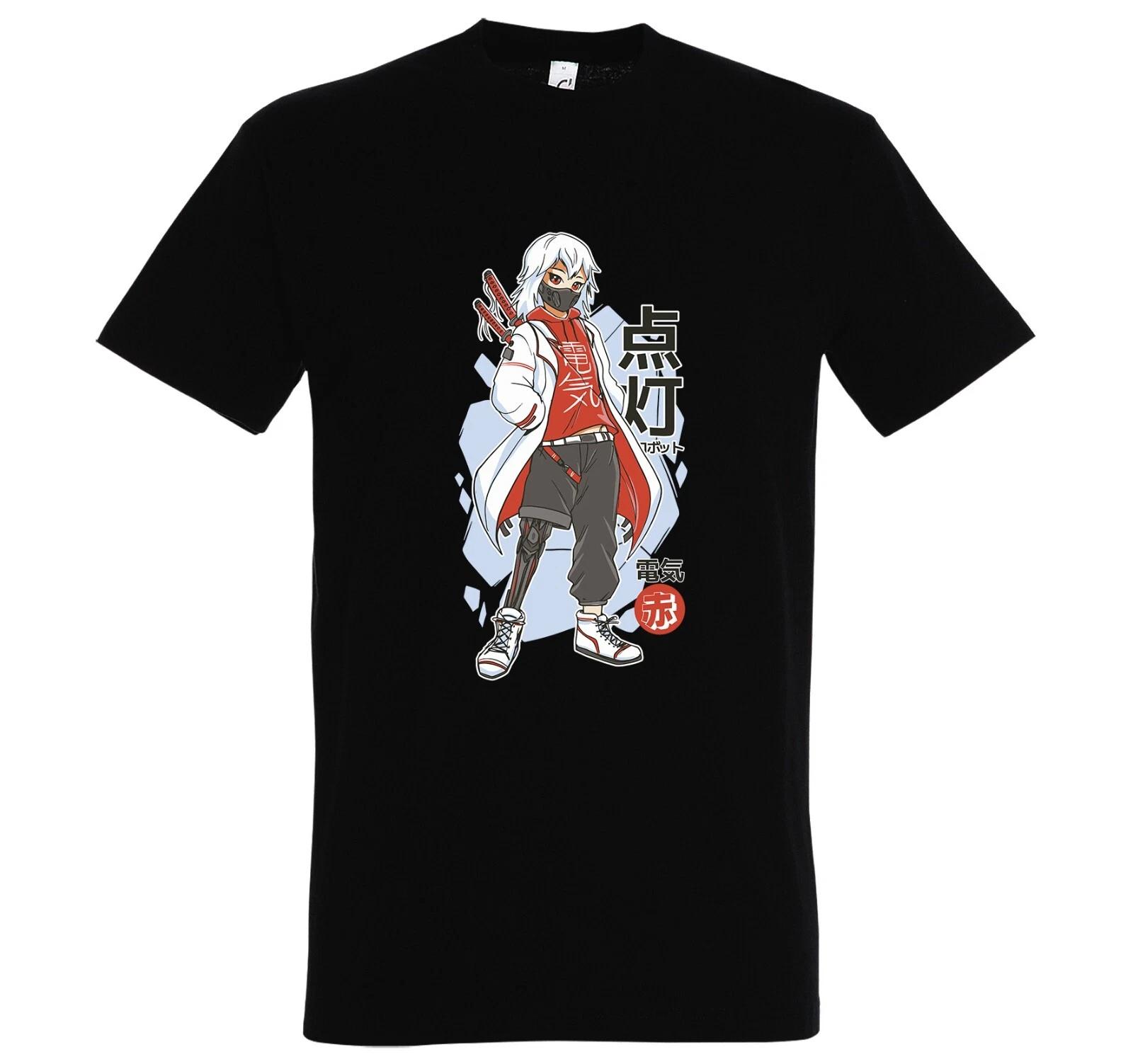 Youth Designz Techwear Anime Mens T-Shirt Nerd Gamer Retro Cool Funny Fun M