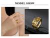 Cazador Rose Flower Rings for Women Stainless Steel  2026 Trend Jewelry Finger Ring Wedding Anniversary Birthday Gifts Wholesale