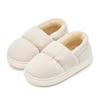 Winter Women Cotton Slippers Plush Warm Thick Bottom Slides Breathable Soft Non-slip Slippers Indoor Outdoor Men Cotton Slippers