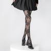 1PC Flower Lace Pantyhose Sexy Thin Stockings Y2K Large Flower Mesh Stockings Personality Multi-Coloured