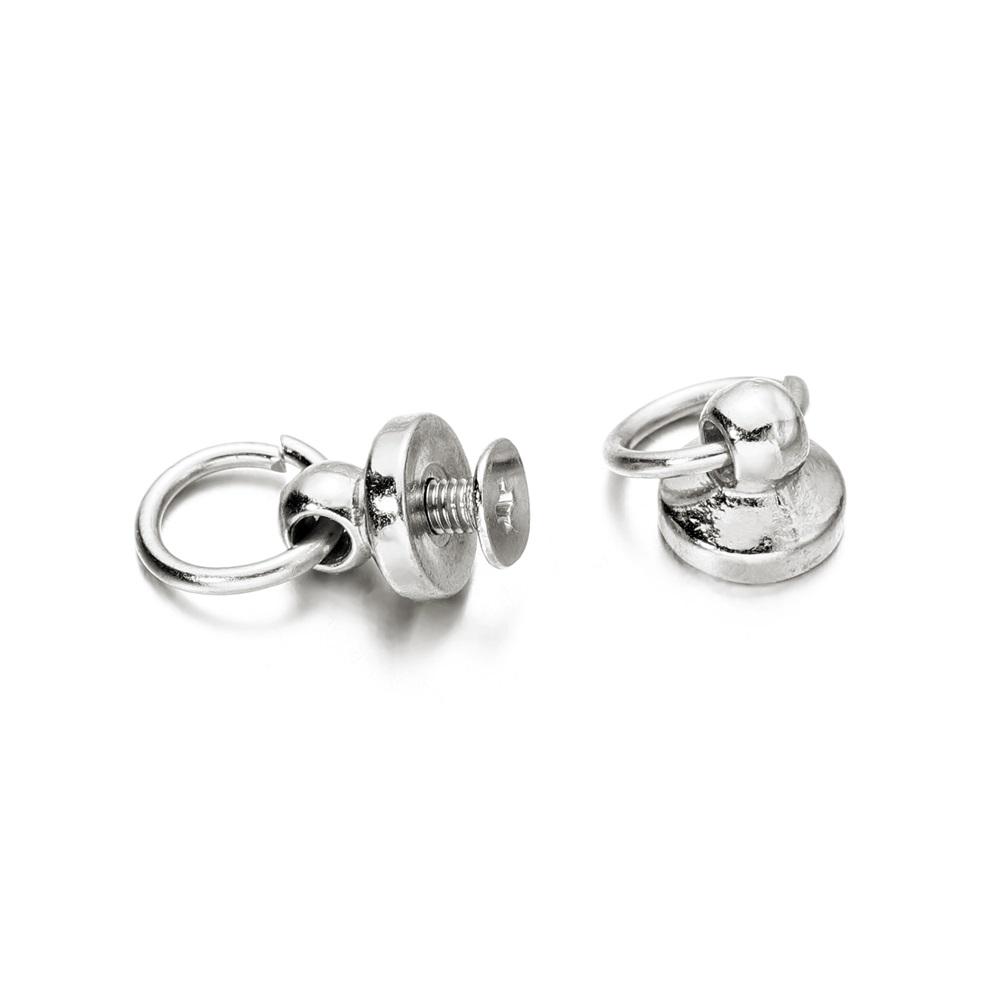 5pcs/bag Ring Nail Case Connectors Decoration Nail Case Link Ring For DIY Jewelry Making Accessories Supplies