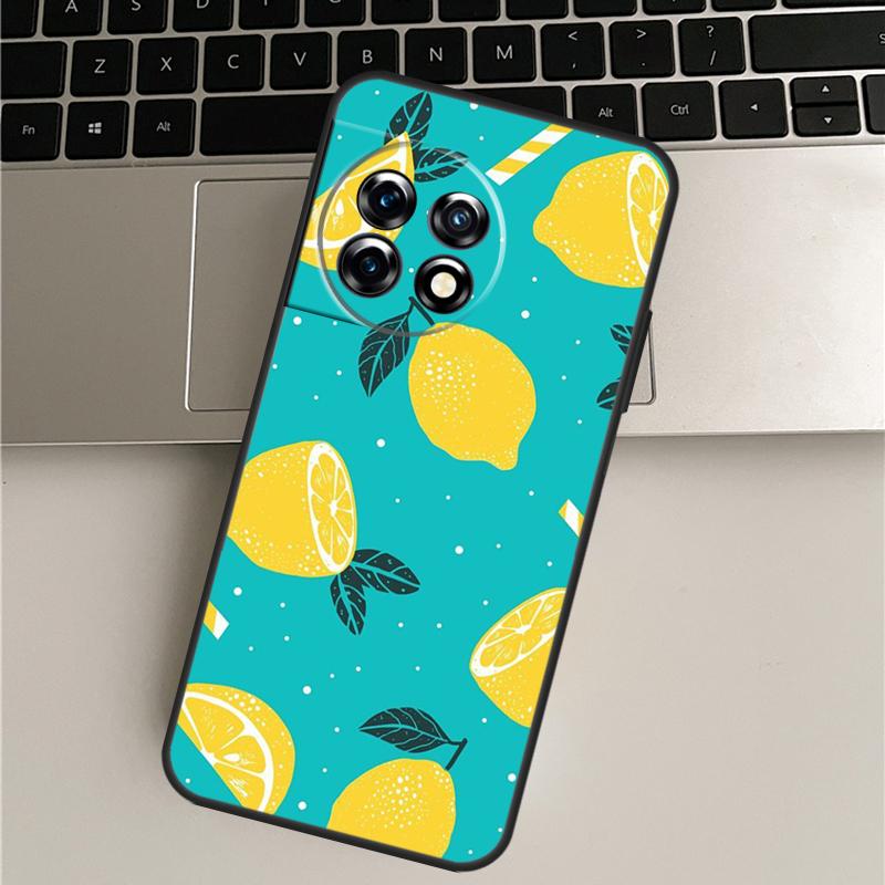 Fruit Lemon Case For OnePlus Nord 5 CE 3 4 Lite N20 N30 OnePlus 15 15R 13 13R 13T 10T 10 Pro 11 12 Cover