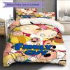 Family Guy Pattern Bedding Home Decoration Birthday Gift ( 1 Duvet Cover + 2 Pillowcase, Without Core),fan Merchandise.