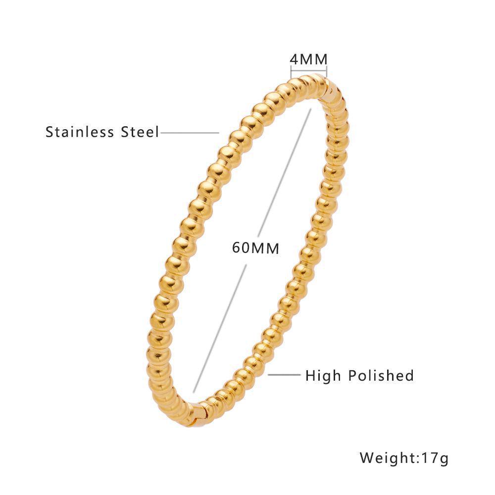 Women's High-End Starry Sky Silver Titanium Steel Bracelet - Versatile, Fade-Resistant, Full Diamond Stainless Steel Plain Band.