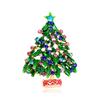 New 1Pc Christmas Tree Party Enamel Tree Brooches Fashion Women MenCausal Office Brooch Pins Gifts New Year Clothing Decoration