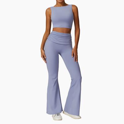 Naked Tight Back Yoga Set, Running Sports Set, Women'S Breathable Speed Drying Fitness Suit, Two Piece Set, Women'S